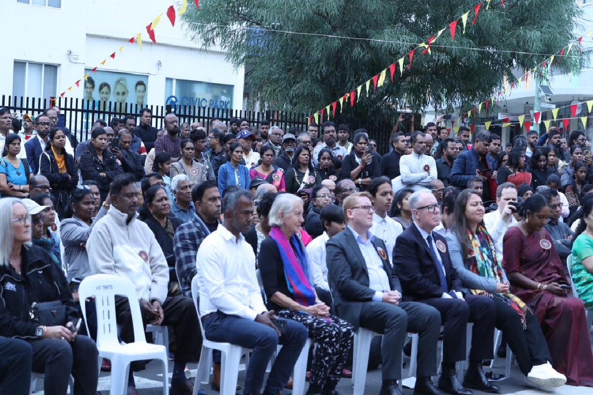 சிட்னியில் முள்ளிவாய்க்கால் நினைவுத் தூபி திறப்பு | Mullivaikkal Memorial Monument Open In Sydney