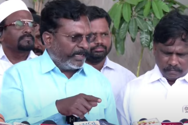 பாஜகவை கழற்றி விட தயாராகும் அதிமுக? சந்தேகத்தை கிளப்பும் திருமாவளவன் | Thiruma Doubt Admk Exit From Alliance For Tvk