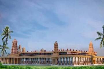 இலங்கையில் 500 தூண்களுடன் பிரமாண்டமாக கட்டப்பட்டுள்ள ஆலயம்! படையெடுக்கும் பக்தர்கள்