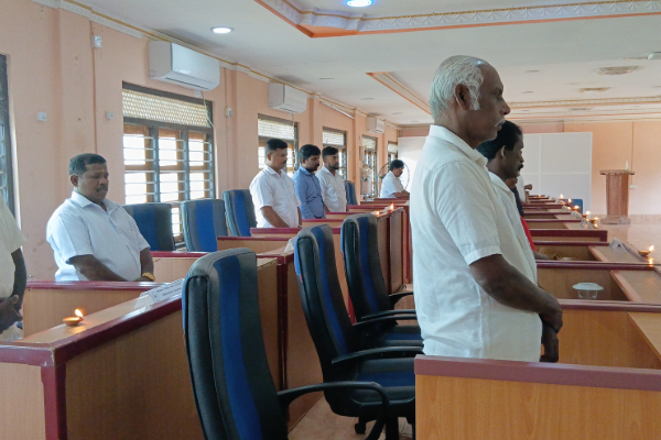 கரைச்சி பிரதேச சபையில் மாவீரர்களுக்கு நினைவு அஞ்சலி | Tribute To Heroes At Karaichi Pradeshiya Sabha