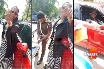 මම රන්මල් කොඩිතුවක්කුගේ නංගි දෙනවා මගේ ලයිසන් එක - පොලිසියත් එක්ක මහපාරේ පොරබදයි [VIDEO]