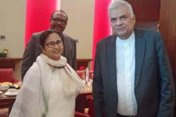 துபாயில் இந்திய பெண் முக்கியஸ்தரை சந்தித்த ஜனாதிபதி ரணில் விக்கிரமசிங்க!