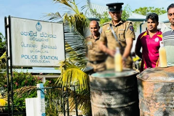 ஒட்டுசுட்டானில் கசிப்பு உற்பத்தி நிலையம் முற்றுகை : இருவர் கைது