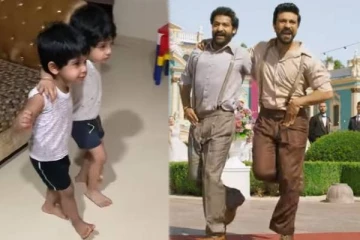 RRR படத்தின் நாட்டு நாட்டு பாடலுக்கு செம குத்தாட்டம் போட்ட நடிகர் பரத்தின் டுவின்ஸ் மகன்கள்- இதோ வீடியோ