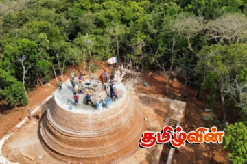 குருந்தூர்மலையில் மீண்டும் தமிழர் நிலங்கள் ஆக்கிரமிப்பு