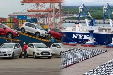 அரசின் செயலால் கொழும்பு துறைமுகத்தில் தேங்கிக் கிடக்கும் பெருந்தொகை வாகனங்கள்