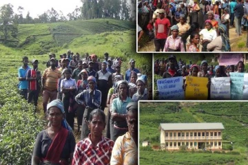 ஊழல் கொண்ட அதிபரை வெளியேற்றுங்கள் : ஆர்பாட்டத்தில் குதித்த மலையக மக்கள்