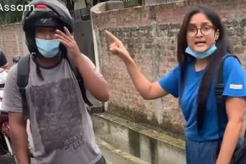 அட்ரஸ் கேட்க வந்து பெண்ணின் மார்பை தொட்ட இளைஞர் - இளம்பெண் கொடுத்த பதிலடி! வைரல் வீடியோ!