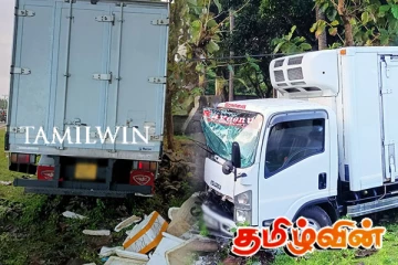 சம்மாந்துறை வாகன விபத்தில் சாரதி படுகாயம்