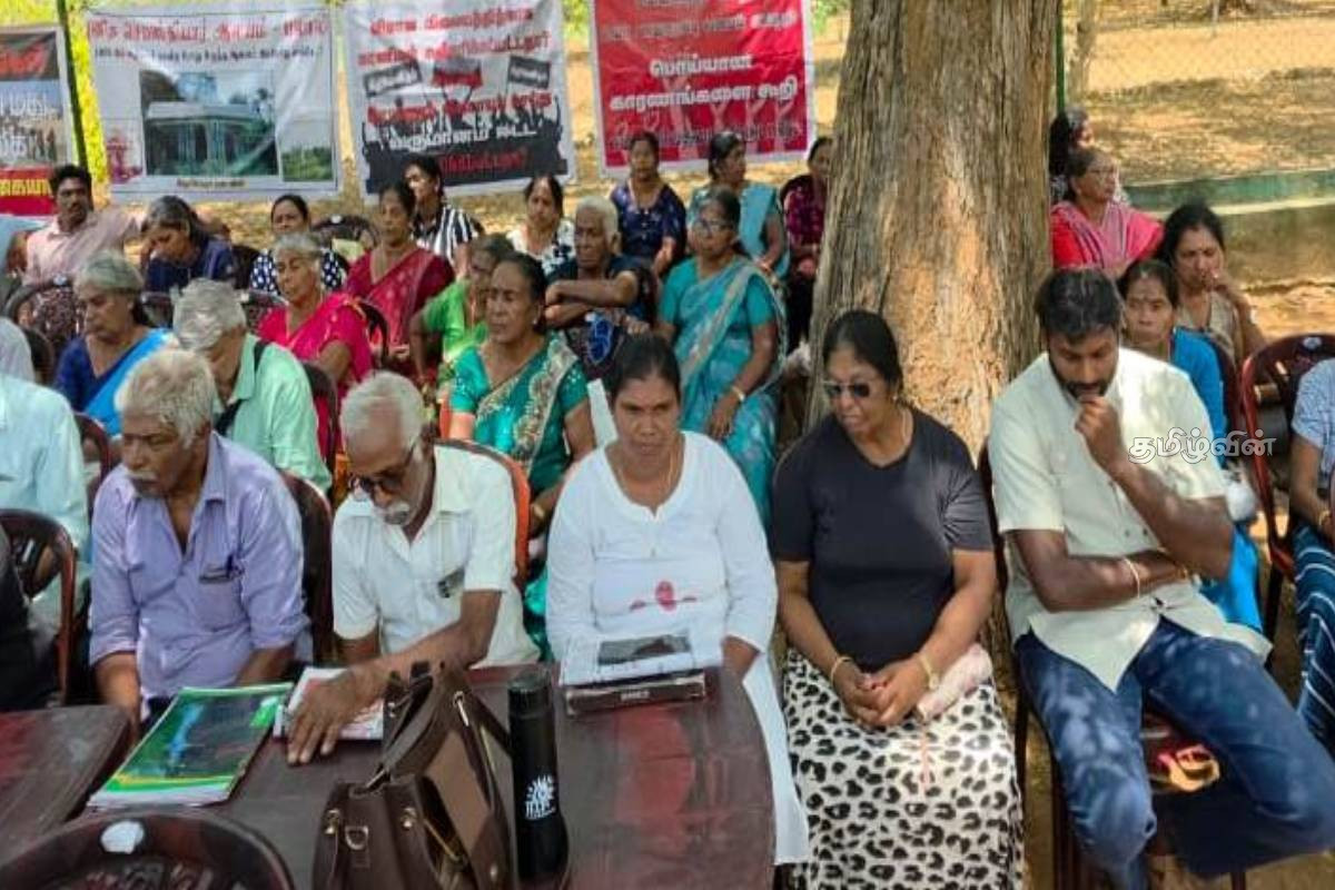 20ஆவது வாரமாக தொடரும் போராட்டம் - காணி உரிமையாளர்கள் விடுத்துள்ள கோரிக்கை | Protest Continues For The 20Th Week 20ஆவது வாரமாக தொடரும் போராட்டம் - காணி உரிமையாளர்கள் விடுத்துள்ள கோரிக்கை | Protest Continues For The 20Th Week