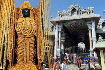 அனுமன் ஜெயந்தி.., நாமக்கல் ஆஞ்சநேயருக்கு 1 லட்சத்து 8 வடை மாலை அலங்காரம்