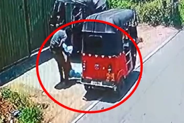 வீதியில் வீசப்பட்ட சடலத்தால் அதிர்ச்சி; சிசிடிவி கேமராவில் பதிவான காட்சி