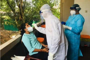 கிண்ணியாவில் முடக்கப்பட்ட பகுதிகளில் கோவிட் தொற்றாளர்கள் எண்ணிக்கை குறைவு