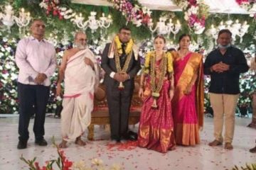 போருக்கு மத்தியில் இந்தியரை கரம்பிடித்த உக்ரைன் பெண்: விரைவில் அமைதி திரும்ப சிறப்பு பூஜை