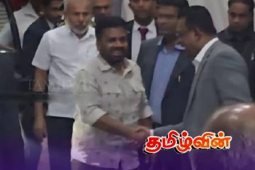 இந்தியா – பாகிஸ்தான் கிரிக்கெட் போட்டி களத்தில் ஜனாதிபதி அநுர