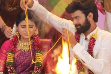தனக்குத்தானே இரண்டாம் திருமணம் செய்து கொண்ட சீரியல் நடிகை!! வைரலாகும் வீடியோ