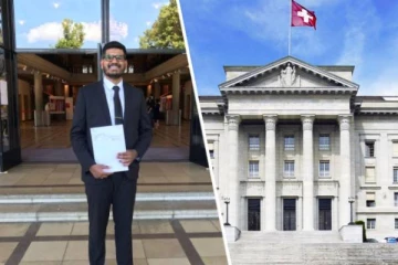 சுவிட்சர்லாந்து சட்டத்துறையில் இப்படியொரு மாணவன்! சாதிக்க யார் காரணம்