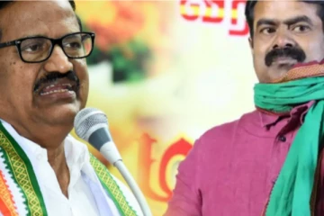 கண்ணீரே இல்லையே அதில் எங்கே ரத்தம் வருவது? :  கே.எஸ்.அழகிரிக்கு சீமான் கேள்வி