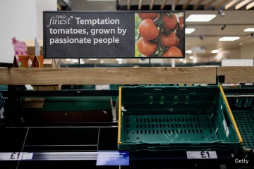 உணவுப்பொருட்கள் தட்டுப்பாட்டை எதிர்கொள்ளத் தயாராகும் பிரித்தானியா: ரகசிய ஆய்வு