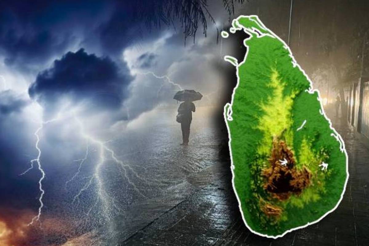 நாட்டின் பல பகுதிகளில் 75 மில்லிமீற்றருக்கும் அதிகமான பலத்த மழைவீழ்ச்சிக்கு வாய்ப்பு