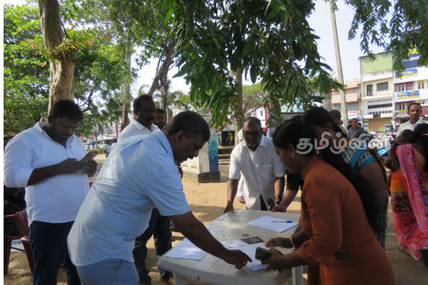 தமிழ் இனத்தை தோண்டி எடுக்கின்ற சூழ்நிலையில் இருக்கின்றோம்!செல்வம் அடைக்கலநாதன் | Signature Protest Justice For Semmani Batti