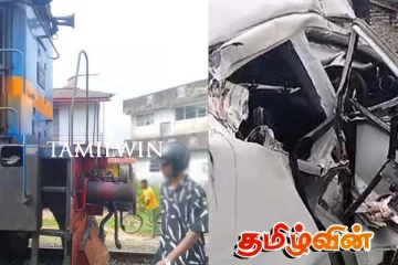 தென்னிலங்கையில் ரயில் விபத்து - தாயும் மகளும் காயம்