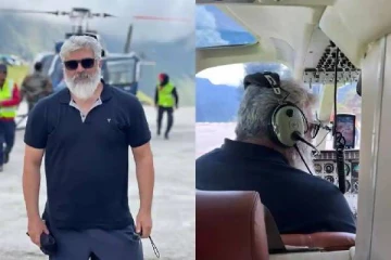 பறக்கும் அஜித்.. வெறித்தனமான குட் பேட் அக்லி ஷூட்டிங் ஸ்பாட் புகைப்படங்கள்