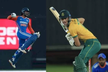 சிக்ஸர் மழையில் முதல் சதம் அடித்த இந்தியர்! போட்டியாக சாதனை படைத்த தென் ஆப்பிரிக்க வீரர்