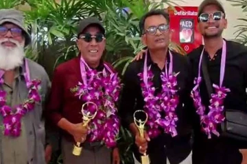 இலங்கை சினிமாவுக்கு உலகப் பெருமை ; சர்வதேச விருதுகளை வென்ற நடிகர்களுக்கு உற்சாக வரவேற்பு