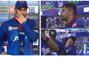 தோல்விக்கு பின் கண்கலங்கிய டெல்லி வீரர்கள்! பேச முடியாமல் கண்ணீர் விட்ட ரிஷப்: வைரலாகும் புகைப்படம்