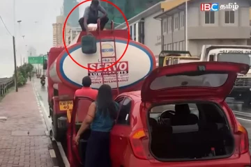 நடு வீதியில் எரிபொருள் திருட்டுத்தனம் - எடுக்கப்பட்ட உடனடி நடவடிக்கை