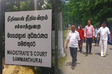 அம்பாறையில் வரவேற்பு கோபுரம் அமைப்பு விவகாரம் : நீதிமன்றம் பிறப்பித்துள்ள உத்தரவு