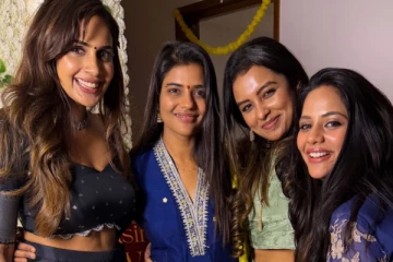 ஒன்றாக தீபாவளி கொண்டாடிய நடிகைகள்.. போட்டோக்களை பாருங்க