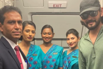 இலங்கை வந்த பிரபல தென்னிந்திய நடிகர் மகேஷ் பாபு