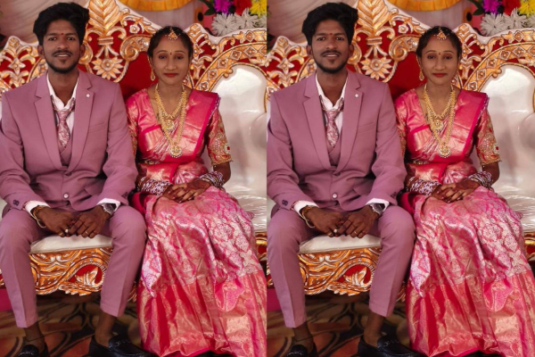 newly married andhra couple dies fell down train