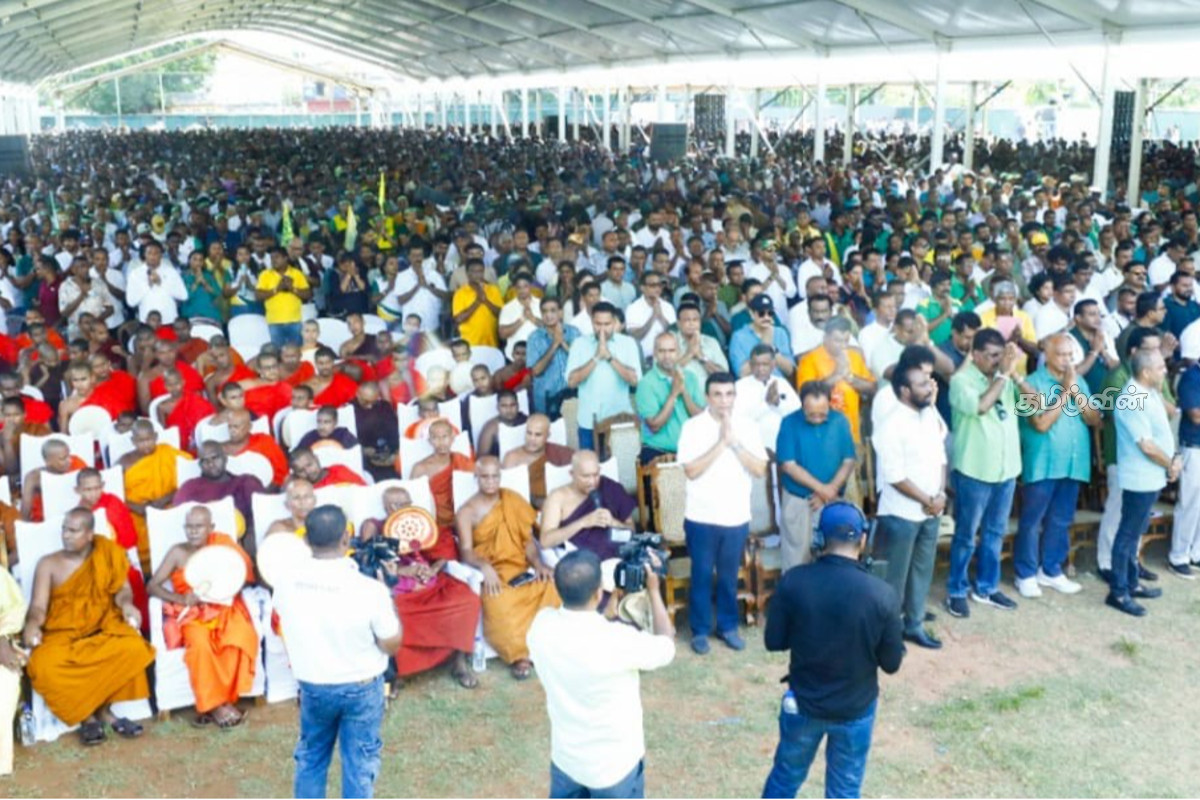 ஜனாதிபதிக்கு மே தினத்தில் பகிரங்கமாக சவால் விடுத்த எதிர்க்கட்சித்தலைவர் சஜித் | Samagi Jana Balawegaya May Day Event Criticism