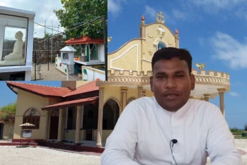 கச்சதீவில் புதிதாக தோன்றிய புத்தர் - உண்மை நிலவரம் என்ன..! (காணொளி)