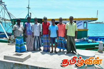 நெடுந்தீவுக் கடற்பரப்பில் கைதான இந்திய கடற்தொழிலாளர்களுக்கு விளக்கமறியல் உத்தரவு