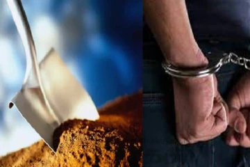 தமிழர் பகுதியில் புதையல் தோண்ட முற்பட்ட நான்கு பேர் கைது