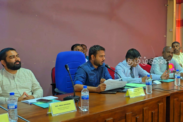 கிண்ணியா ஒருங்கிணைப்புக் குழுக் கூட்டத்தில் நிறைவேற்றப்பட்ட முக்கிய தீர்மானங்கள்: அருண் ஹேமச்சந்திரா | Arun Hemachandra About Trincomalee District