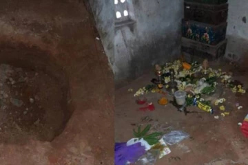 பூட்டிய வீட்டிற்குள் கேட்ட சத்தம்! 2 அடி தோண்டப்பட்ட பள்ளம்.. நடுங்கி போன கிராமவாசிகள்