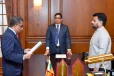 ஜனாதிபதி முன்னிலையில் பதவியேற்ற மத்திய மாகாண ஆளுநர்