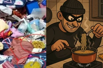 திருடச் சென்ற வீட்டில் ஏசி போட்டு நூடுல்ஸ் சாப்பிட்ட திருடர்கள் - அப்புறம் என்ன..?