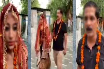 மகனின் மனைவியை திருமணம் செய்துகொண்ட மாமனார்; வைரலாகும் வீடியோ