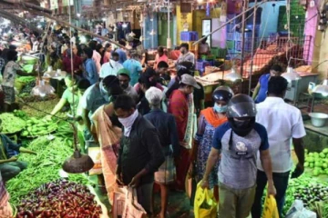 கோயம்பேடு சந்தையில் நாளை முதல் சில்லறை விற்பனைக்கு தடை : வியாபாரிகள் உள்ளிருப்பு போராட்டம்!