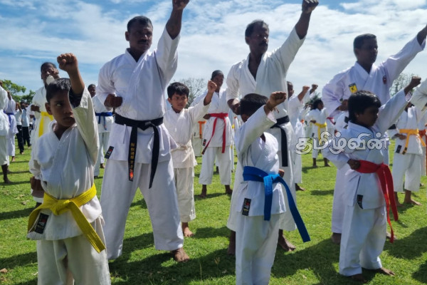 புதுக்குடியிருப்பில் இடம்பெற்ற இலங்கை கராத்தே தற்காப்பு கலையின் 50 ஆம் ஆண்டு நிறைவு விழா | 50Th Anniversary Sri Lankan Karate