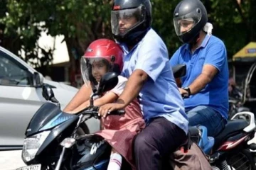 4 வயதுக்குட்பட்ட குழந்தைகளுக்கு ஹெல்மெட் கட்டாயம் : அமலுக்கு வருகிறது புதிய விதிமுறை