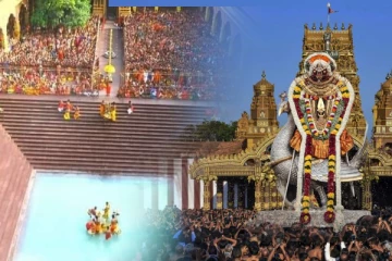 புஷ்கரணி தீர்த்த கேணியில் நீராடிய நல்லூர் கந்தனின் கொடியிறக்கம்