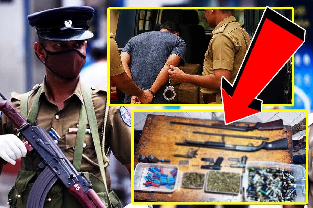 கம்பஹாவில் திரையரங்கில் இருந்து கைப்பற்றப்பட்ட ஆயுதக் குவியல்!