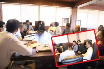 கிழக்கு மாகாணத்தில் குடிநீர் பிரச்சினைக்கு தீர்வு: அமைச்சருடன் ஆளுநர் கலந்துரையாடல் (Photos)